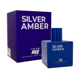 ادو پرفیوم مردانه نایس پاپت مدل silver scent amber حجم 100 میلی لیتر